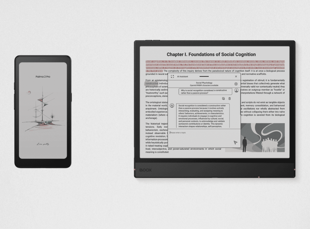 Nowe czytniki OnyxBoox Palma 2 Pro oraz Onyx Boox Note Air5 C