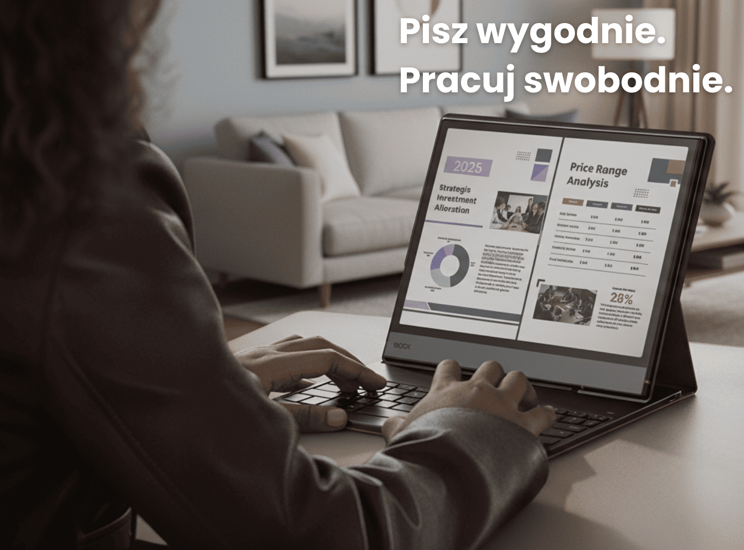 Onyx Boox Note Air 5 C etui z klawiaturą