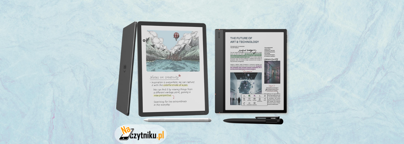 Onyx Boox Note Air 5 C vs Kindle Scribe Colorsoft – porównanie czytników