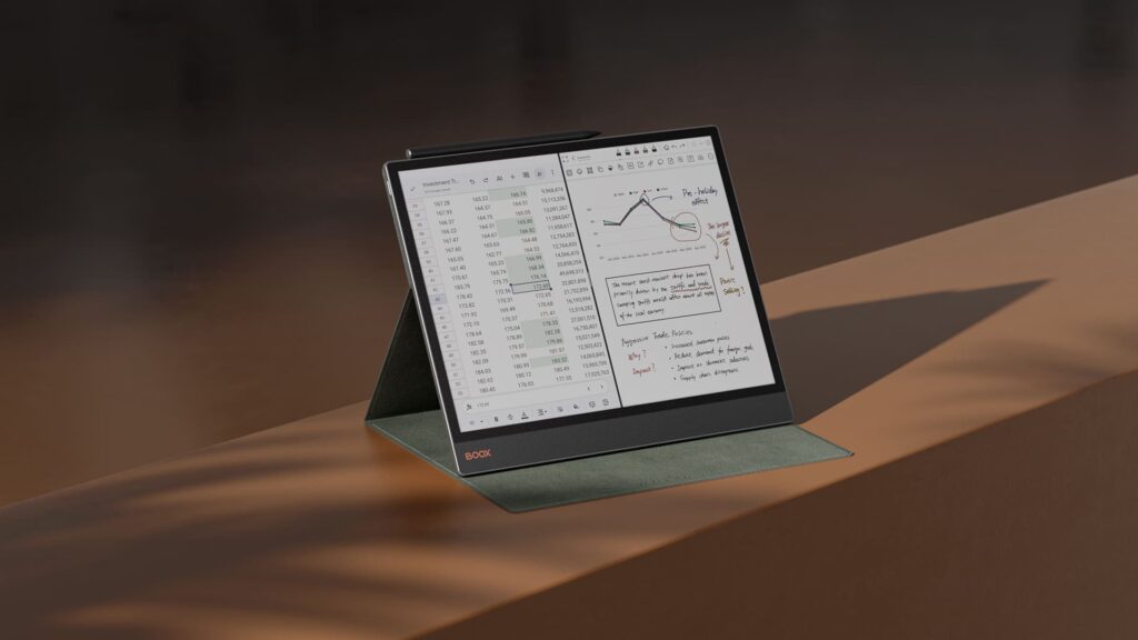 Notatnik elektroniczny z dużym ekranem