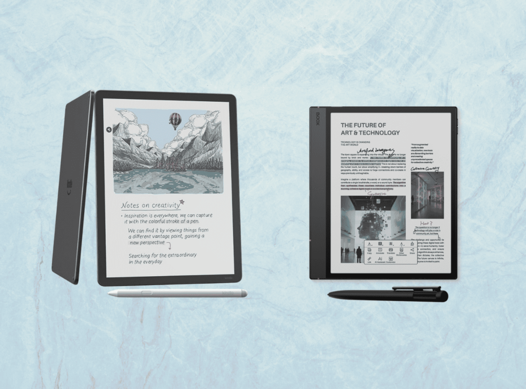 Kindle Scribe Colorsoft oraz Onyx Boox Note Air 5 C 