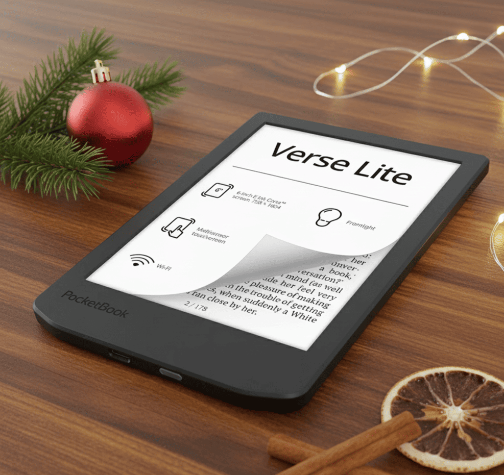 Czytniki PocketBook tani prezent dla miłośników czytania