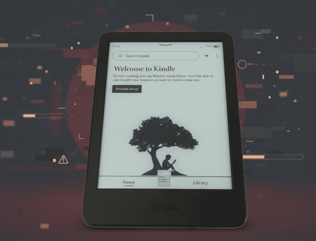 Błąd w najnowszej aktualizacji czytników Kindle