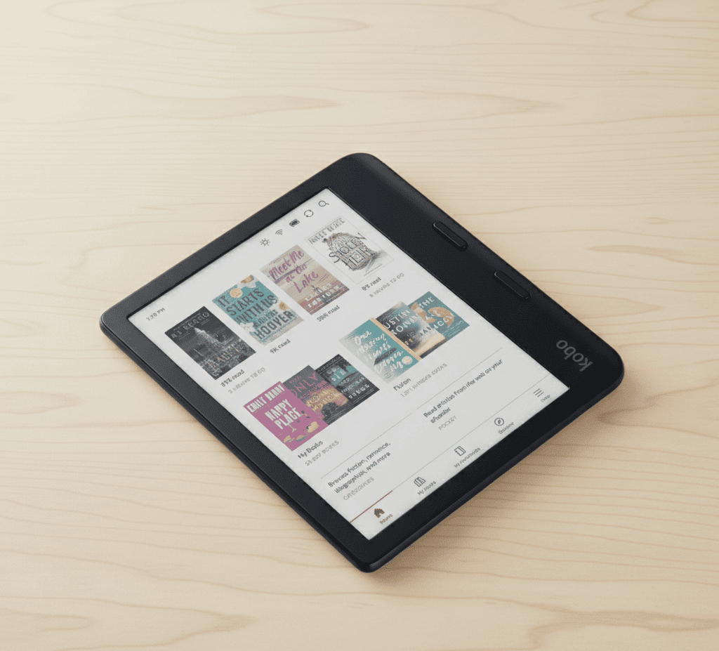 Czytnik e-booków marki Kobo, model Libra Colour 7 cali 