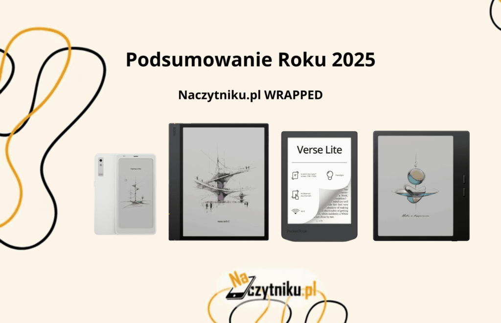 Wrapped na czytniku, podsumowanie czytników ebook z 2025 roku