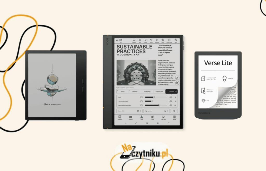 Jakie nowe czytniki wyszły w 2025 roku?