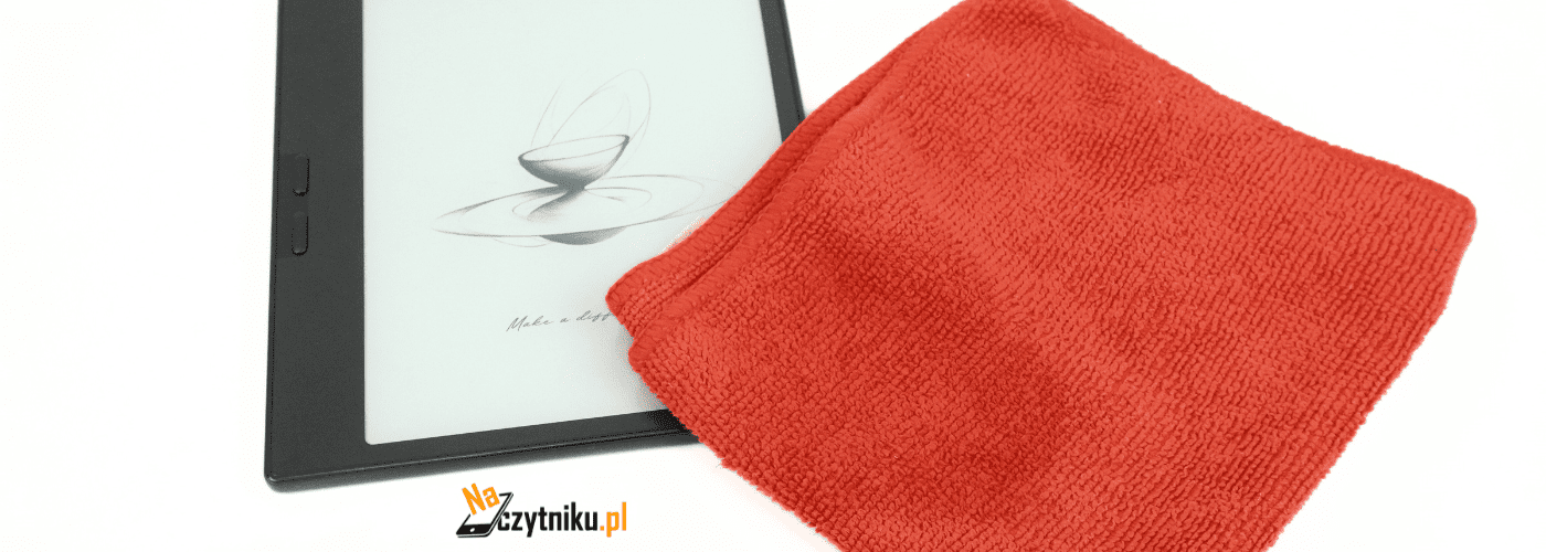 Czym czyścić czytnik e-booków?