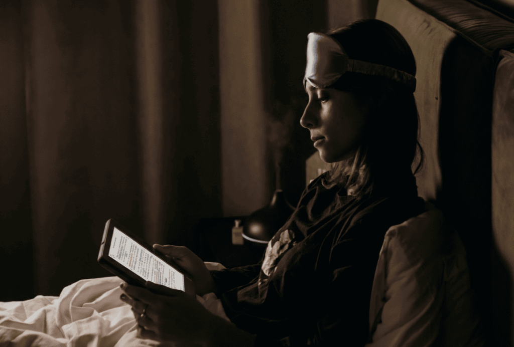 Czytnik e-book czytany przed snem