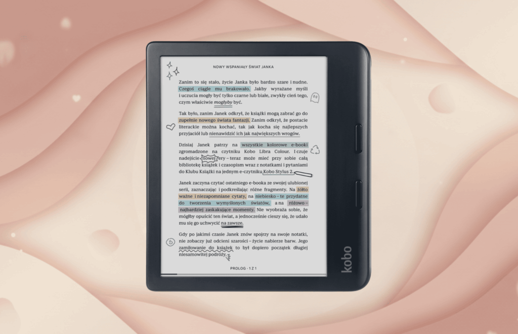 Kobo Libra Colour, kolorowy czytnik e-book
