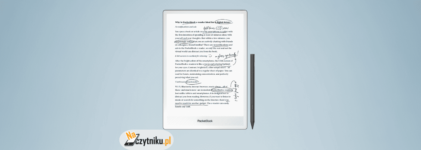 Premiera nowego czytnika PocketBook w 2026 roku. InkPad One oficjalnie zapowiedziany!