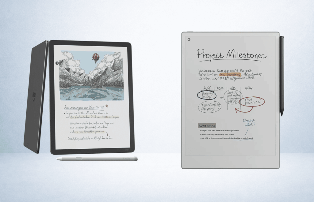 Kindle Scribe Colorsoft 2026 vs reMarkable Paper Pro