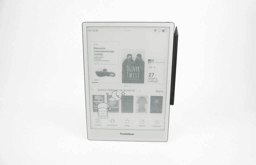 Czytnik e-book z dużym ekranem