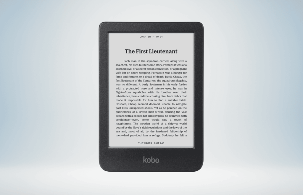 Kobo Clara BW czarnobiały czytnik e-book