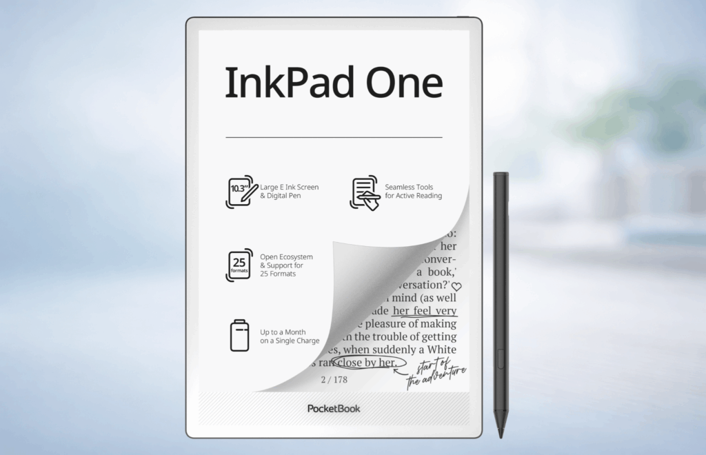 Czytnik e-book z rysikiem