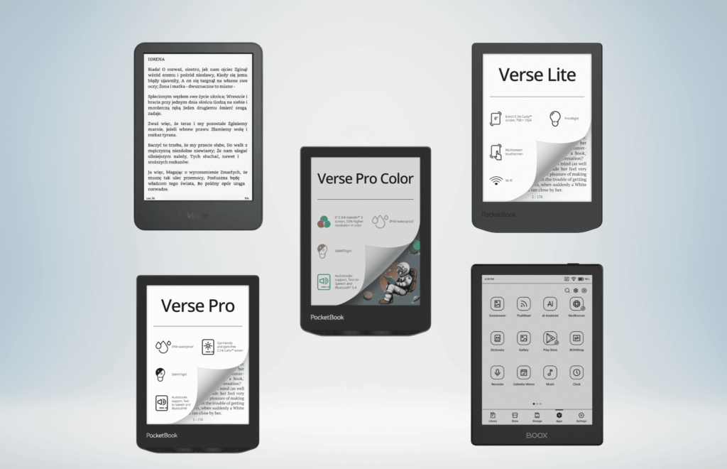 Tanie czytniki e-book