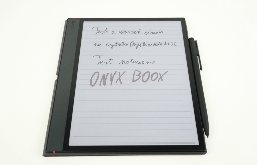 Notatnik e ink