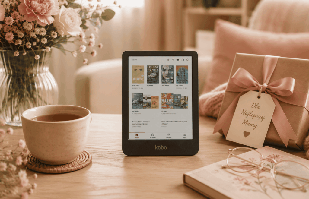 Kobo prezent na dzień matki