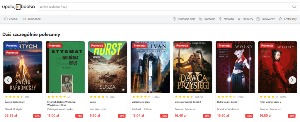 promocje na e-booki