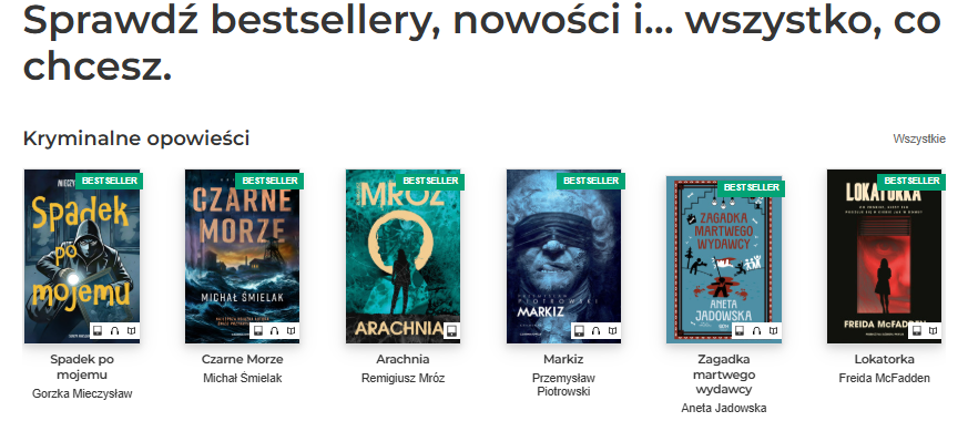 oferta książek Legimi