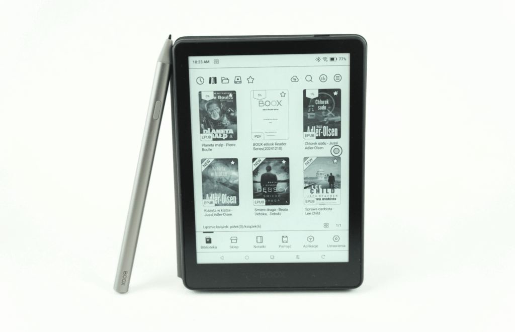 Czarnobiały czytnik e-book Onyx Boox