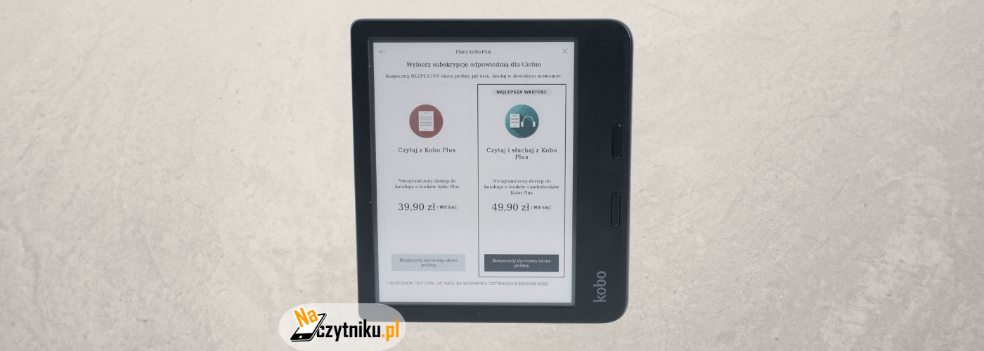 Kobo Plus w Polsce. Jak wypada w porównaniu z Legimi i Empik Go
