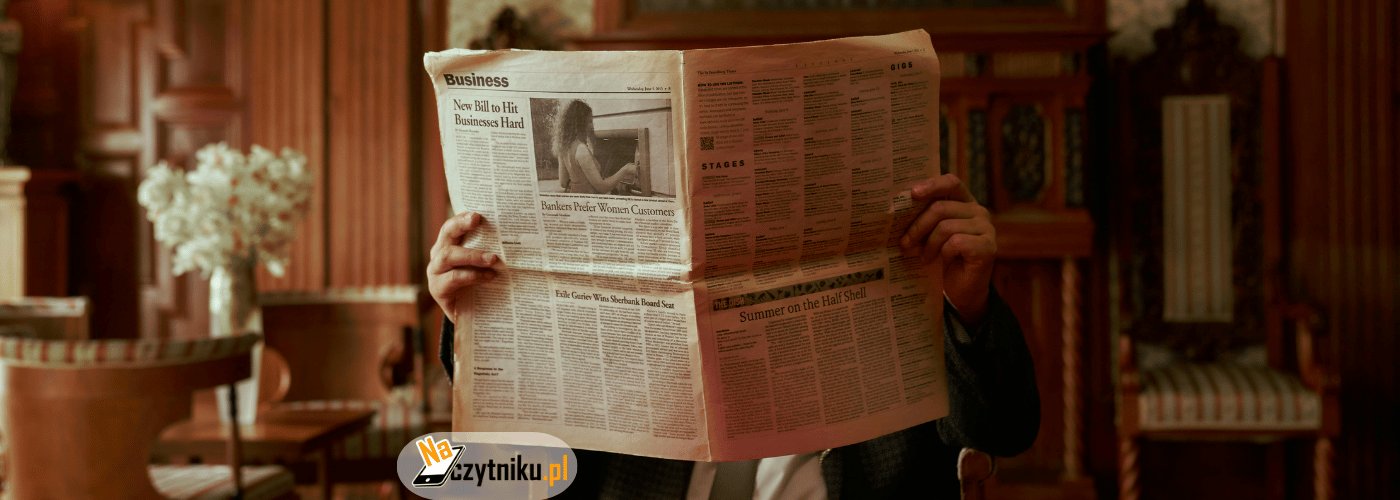 Czy na czytniku e-book można czytać gazety?