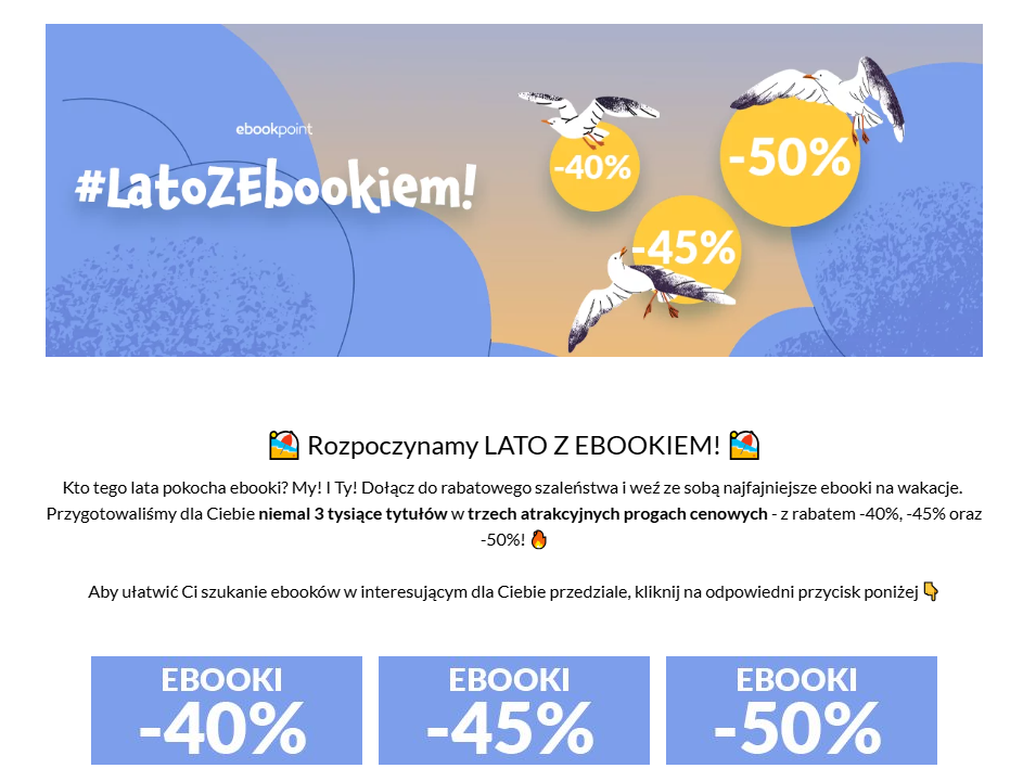 promocje na e-booki na stronie e-book point