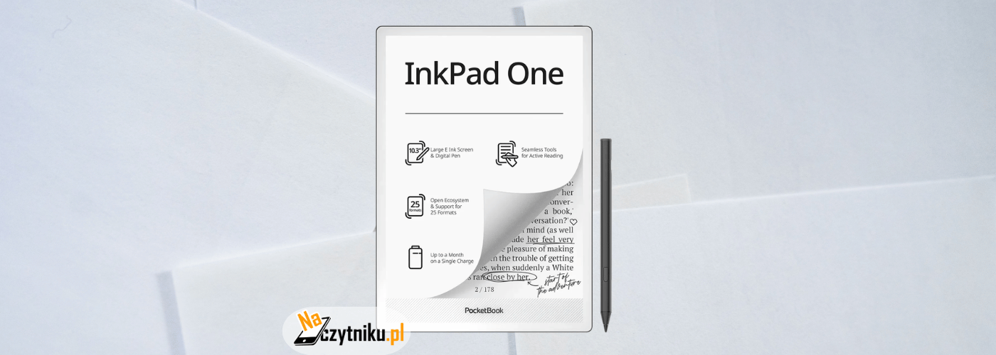 PocketBook InkPad One z nowymi funkcjami Notatnika. Co zmienia aktualizacja?