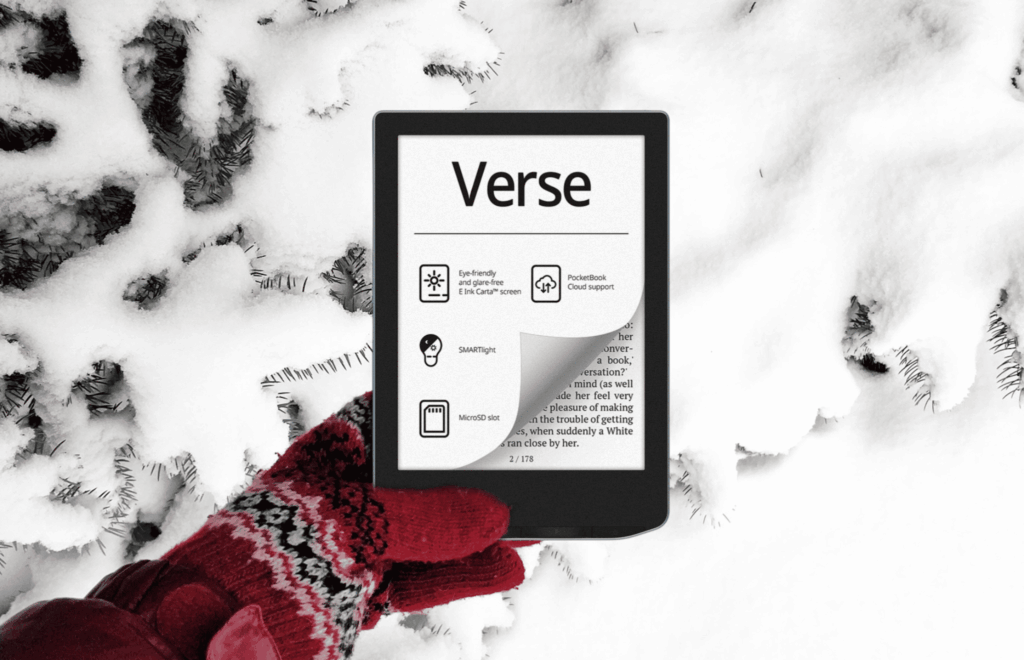 Czytnik e-book zimą